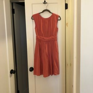 Boden Grecian style dark pink dress